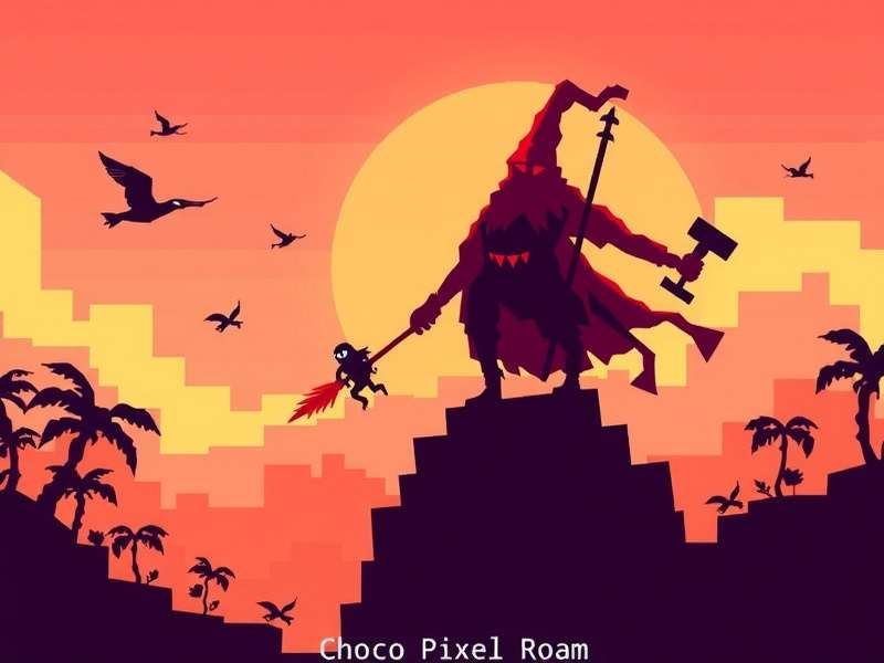 Choco Pixel Roam - India's Sweetest Pixel Adventure Choco Pixel Roam Official Cover Art
